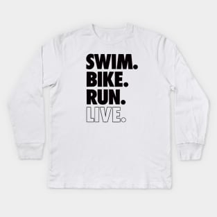 triathlon Kids Long Sleeve T-Shirt